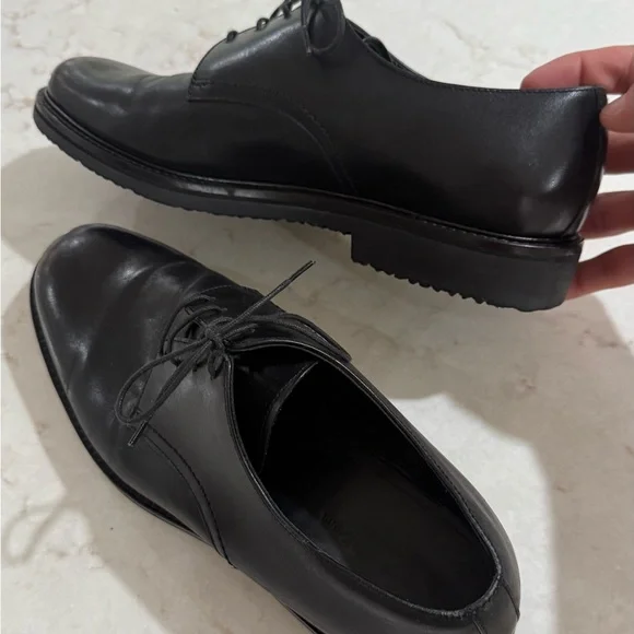 Ermenegildo Zegna Leather Dress Shoes Size 9.5 US / 8.5 EU display picture 2